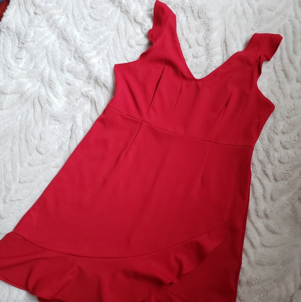 Cute red dress